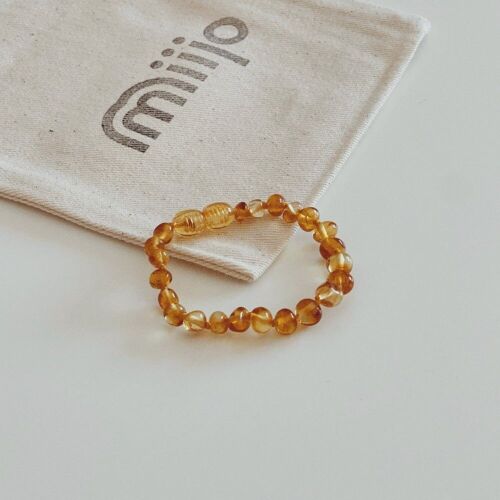 Bracelet d'ambre, miel