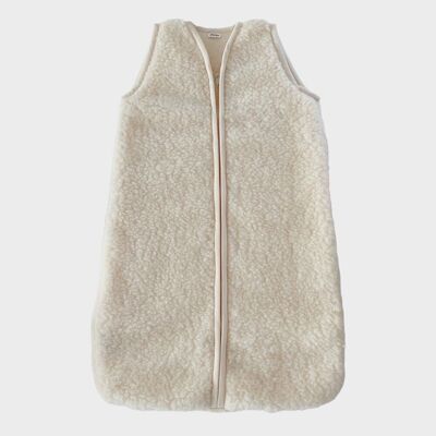 Skin baby wool sleeping bag N°3, cream