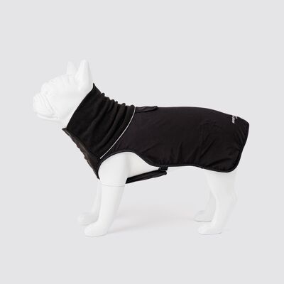 Thermo-Selbsterwärmende Hundejacke – Schwarz