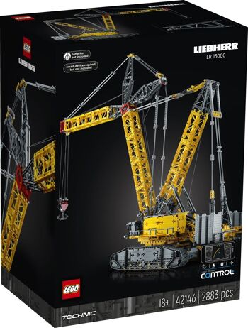 LEGO 42146 - La grue sur chenilles Liebherr LR 13000 1