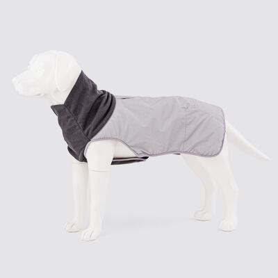Veste thermique pour chien auto-chauffante - Gris