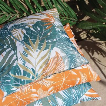 Coussin Imprimé Tropical Collection Jardin BORNEO 3