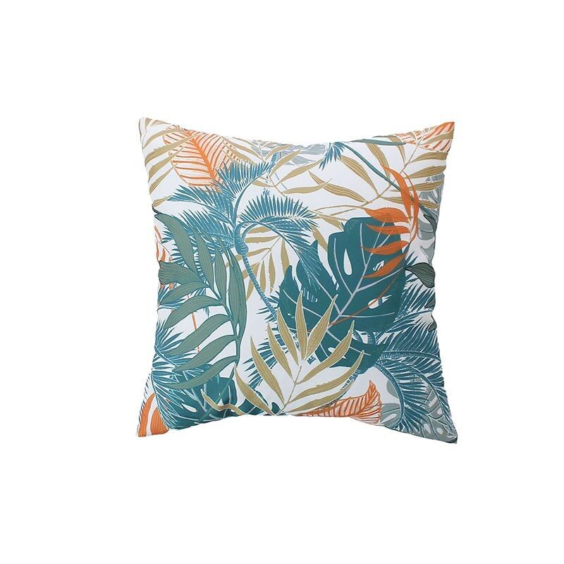 Cuscino con stampa tropicale Collezione Garden BORNEO
