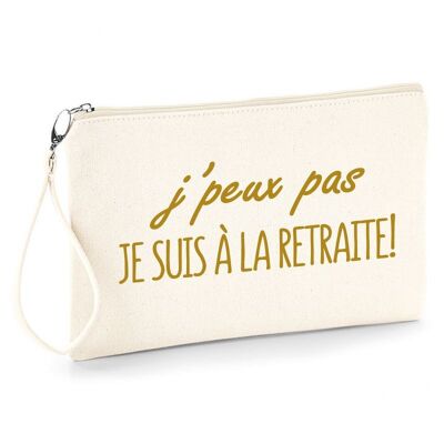Non posso, sono un marsupio in pensione - regalo di pensione - partenza - prodotto in Francia
