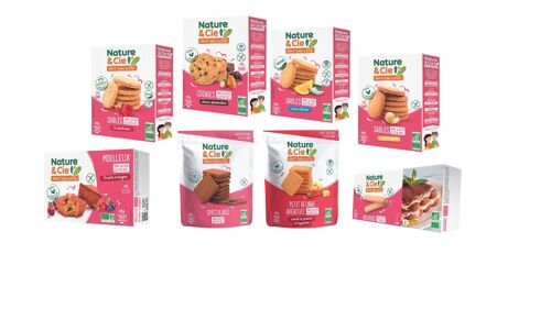 Pack Découverte Fête des Mères, biscuits bio et sans gluten