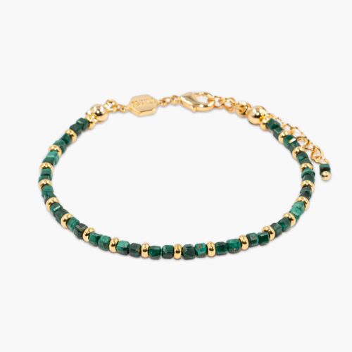 Bracelet Karia en pierres Malachite