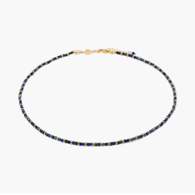 Collier Karia en pierres Lapis-lazuli