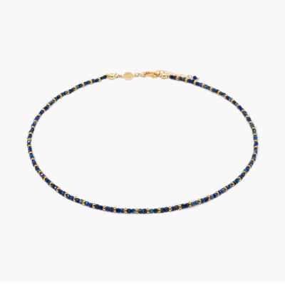 Karia necklace in Lapis lazuli stones
