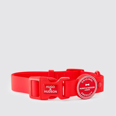 Waterproof Dog Collar - Red