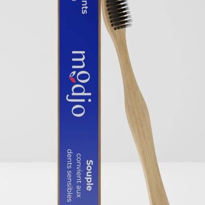 cepillo de dientes de bambú modjo
