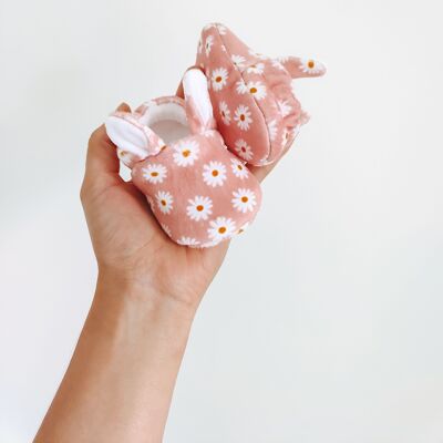 Babyhausschuhe - Gänseblümchen