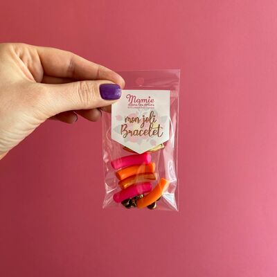 Kit de joyería de bricolaje: pulsera de verano