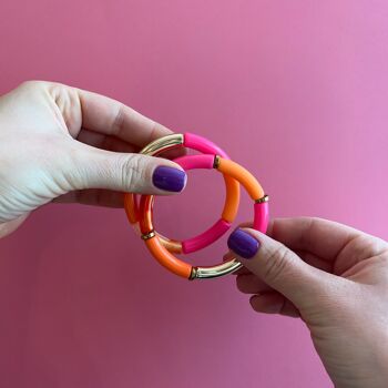 Kit DIY bijou : Bracelet jonc summer 2