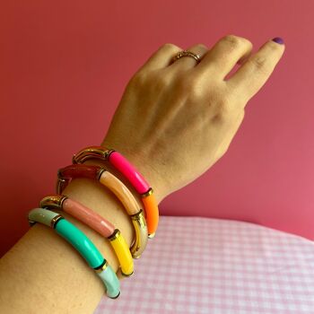 Kit DIY bijou : Bracelet jonc summer 6