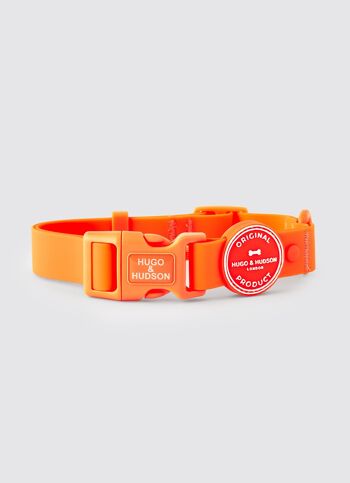 Collier imperméable pour chien - Orange 10