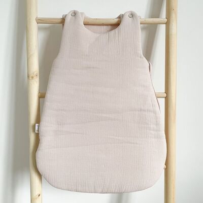All-season sleeping bag cotton gauze Powder pink