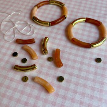 Kit DIY bijou : Bracelet jonc nude 3