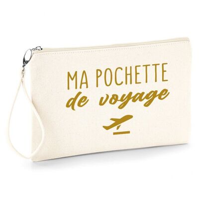 Meine Reisetasche – hergestellt in Frankreich – mit abnehmbarem Riemen