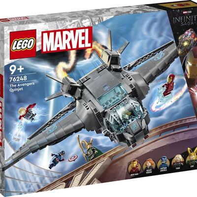 LEGO 76248 - Quinjet de Los Vengadores de Marvel