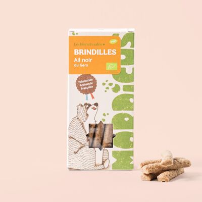 Organic salty biscuits - Gers black garlic twigs