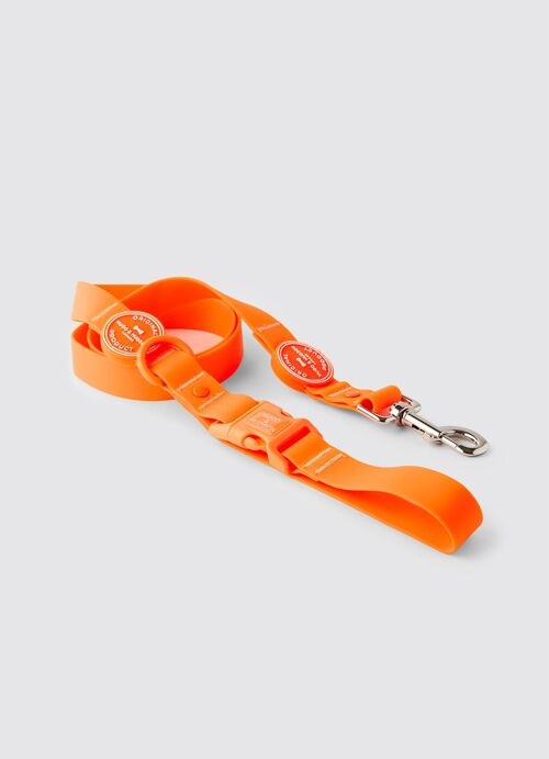 Waterproof Dog Lead - Orange