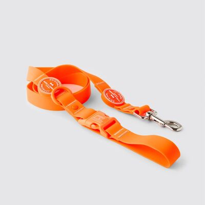 Waterproof Dog Lead - Orange