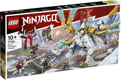 LEGO 71786 - La créature Dragon de glace de Zane Ninjago
