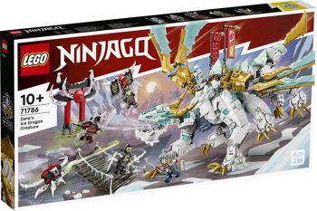 LEGO 71786 - La créature Dragon de glace de Zane Ninjago 1