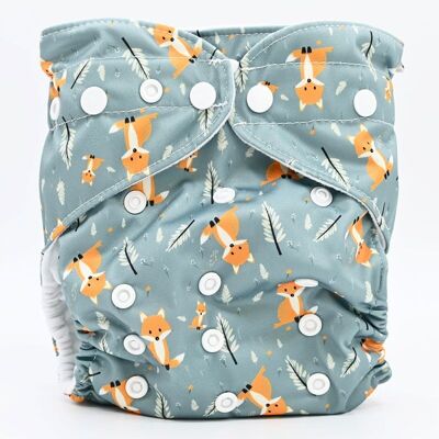 Te1 washable diaper (All in One) - Rox