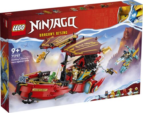 LEGO 71797 - Le QG des ninjas - La course contre la montre Ninjago