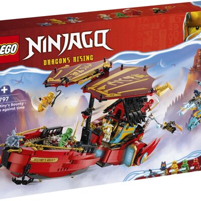 LEGO 71797 – Ninja-Hauptquartier – Ninjago-Wettlauf gegen die Zeit