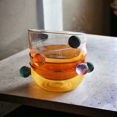 Borosilicate Glass  Dessert Bowl