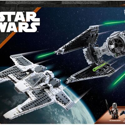 LEGO 75348 - Le chasseur Fang Mandalorien contre le TIE Interceptor™ Star Wars
