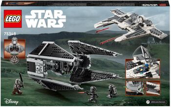 LEGO 75348 - Le chasseur Fang Mandalorien contre le TIE Interceptor™ Star Wars 2