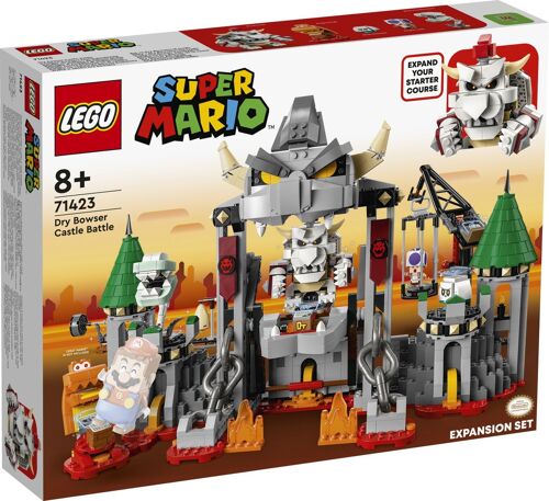 LEGO 71423 - Ensemble d’extension Bataille au château de Bowser Skelet Super Mario