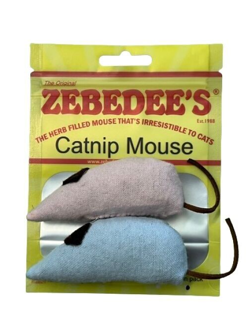 The Original Zebedee's Catnip Mouse 2 pack