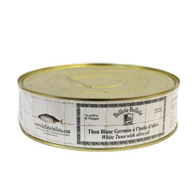 Albacore white tuna fillets in olive oil - 1.85kg