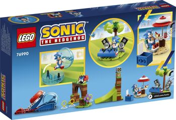 LEGO 76990 - Sonic et le défi de la sphère de vitesse 2