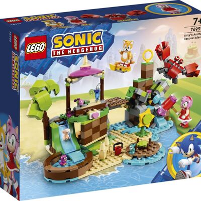 LEGO 76992 - L'Isola del Salvataggio degli Animali di Amy Sonic