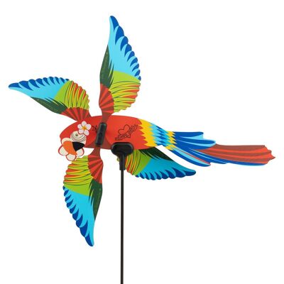 Chic French weather vane - colorful and resistant parrot and puffin Coco Cannelle