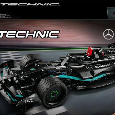LEGO 42165 - Técnica de retroceso de alto rendimiento Mercedes-AMG F1 W14 E