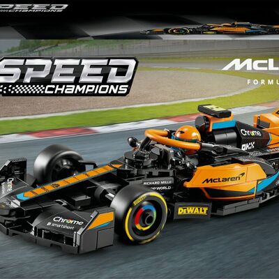 LEGO 76919 - La voiture de course de Formule 1 McLaren 2023 Speed Champions