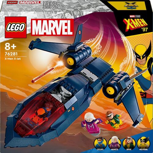 LEGO 76281 - Le X-jet des X-Men Marvel