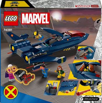 LEGO 76281 - Le X-jet des X-Men Marvel 2