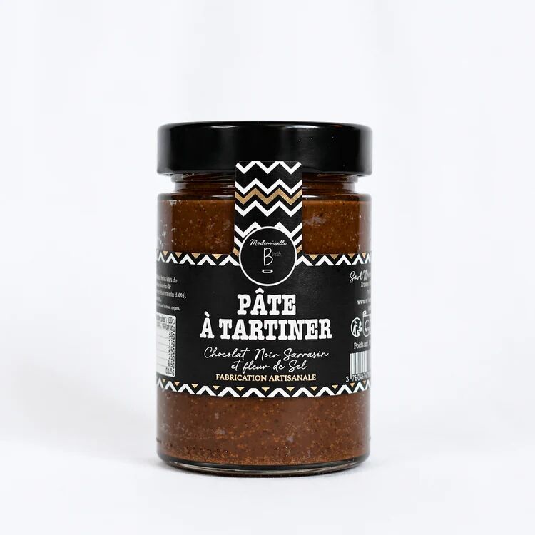 Dark Chocolate, Buckwheat and Fleur de Sel spread