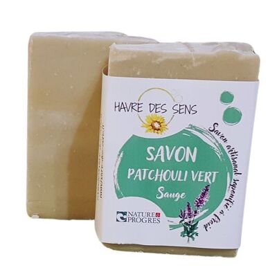 JABÓN DE SALVIA Y PACHULÍ SUPERENGRASADO