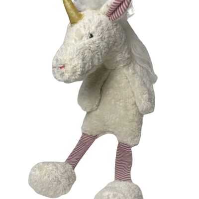 Organic cuddly toy unicorn "Rosé"