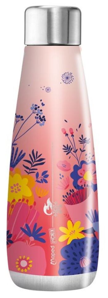 CONCEPT ADULTE BOUTEILLE ISOTHERME 500ML FLOWERS 2