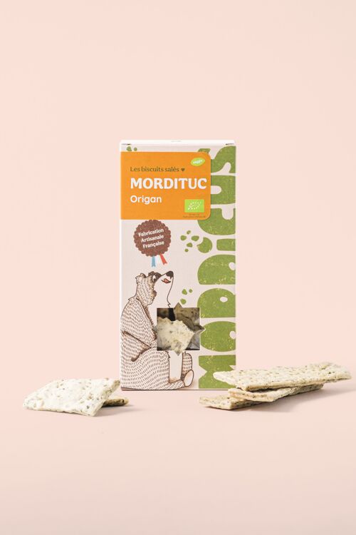 Biscuits salés BIO - Mordituc origan