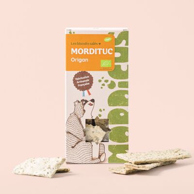 Organic salty biscuits - Mordituc oregano